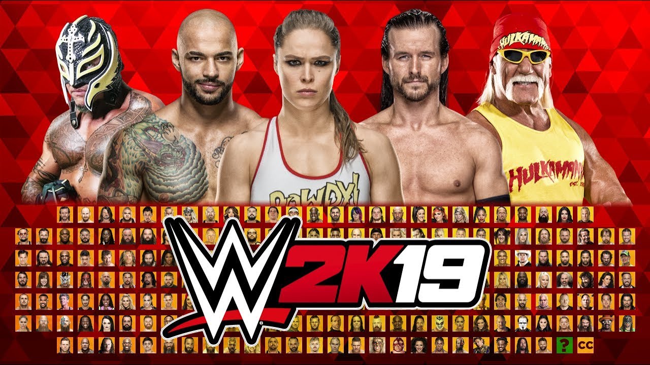 Đĩa Game Ps4: Wwe 2k19 hệ Eu - Hàng Nhập Khẩu