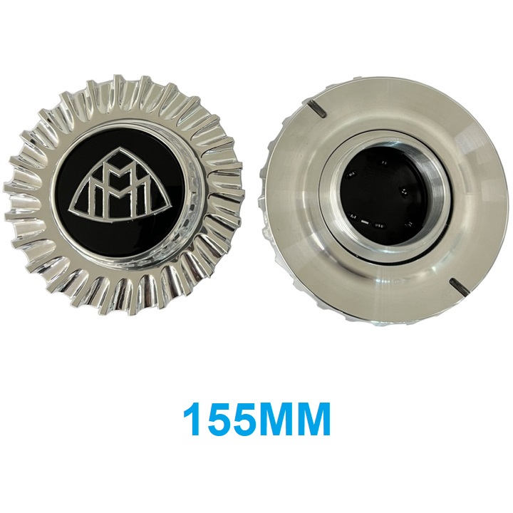 Logo chụp mâm, ốp lazang bánh xe ô tô Maybach BC-TY - Chất liệu hợp kim nhôm cao cấp