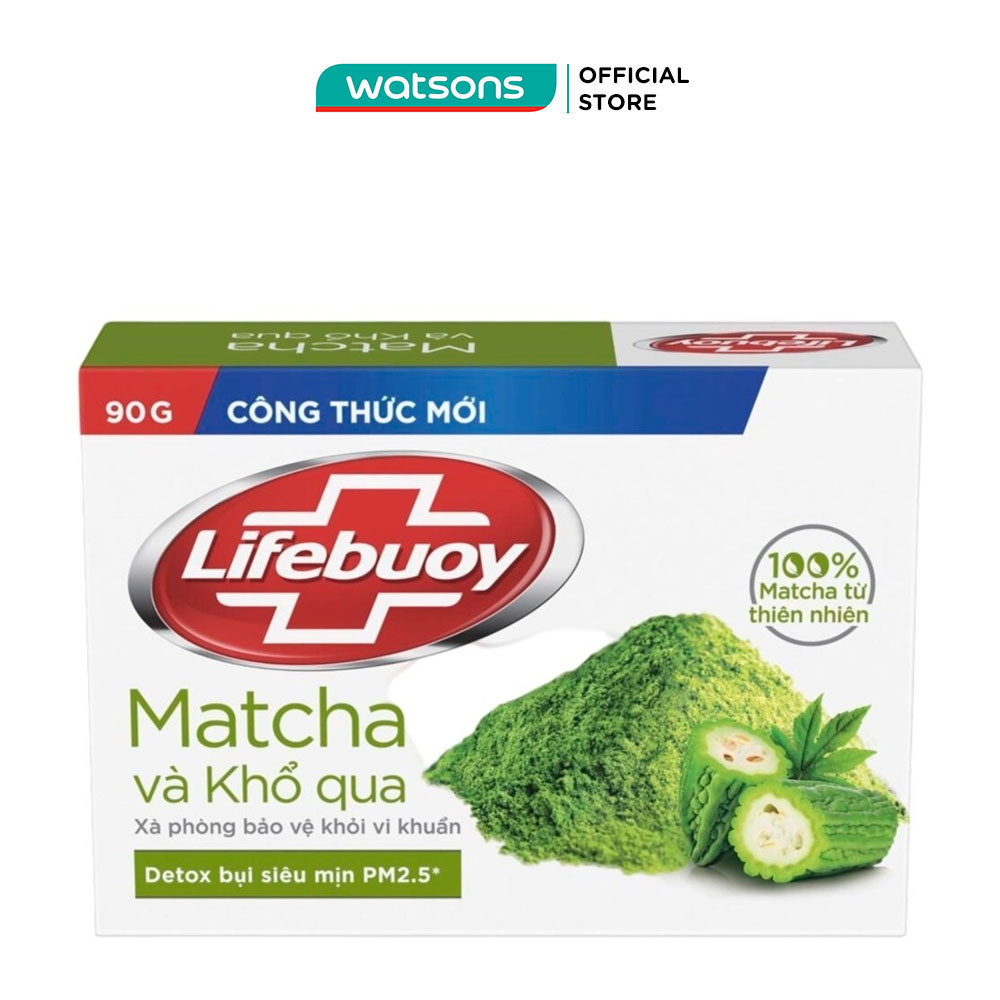 Xà Phòng Lifebuoy Matcha và Khổ Qua 90g