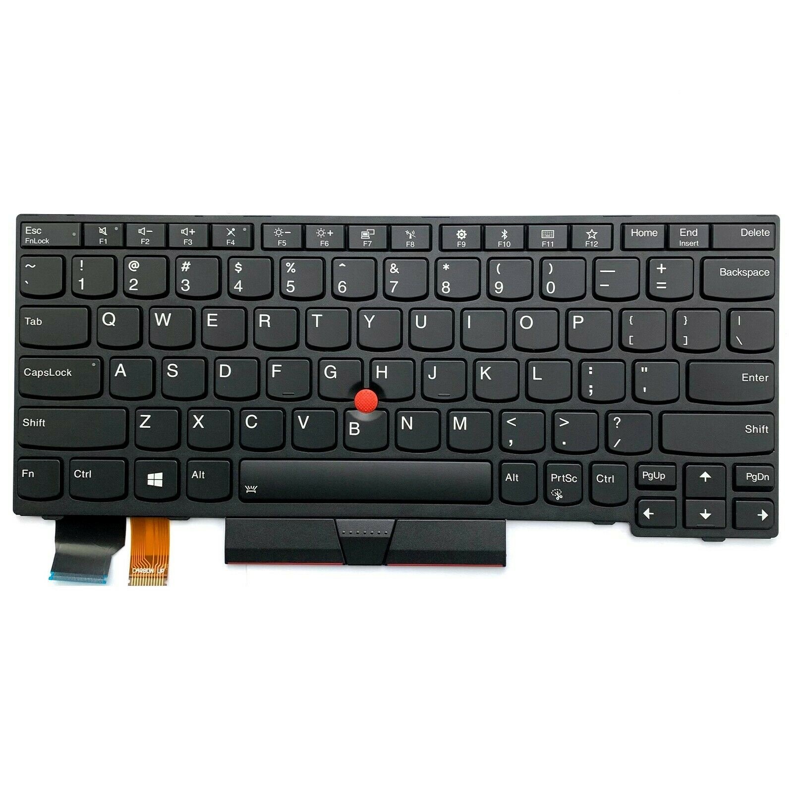 Bàn phím dành cho Laptop Lenovo ThinkPad X280 A285 X395 X390 L13 Yoga L13 Keyboard US Black Backlit