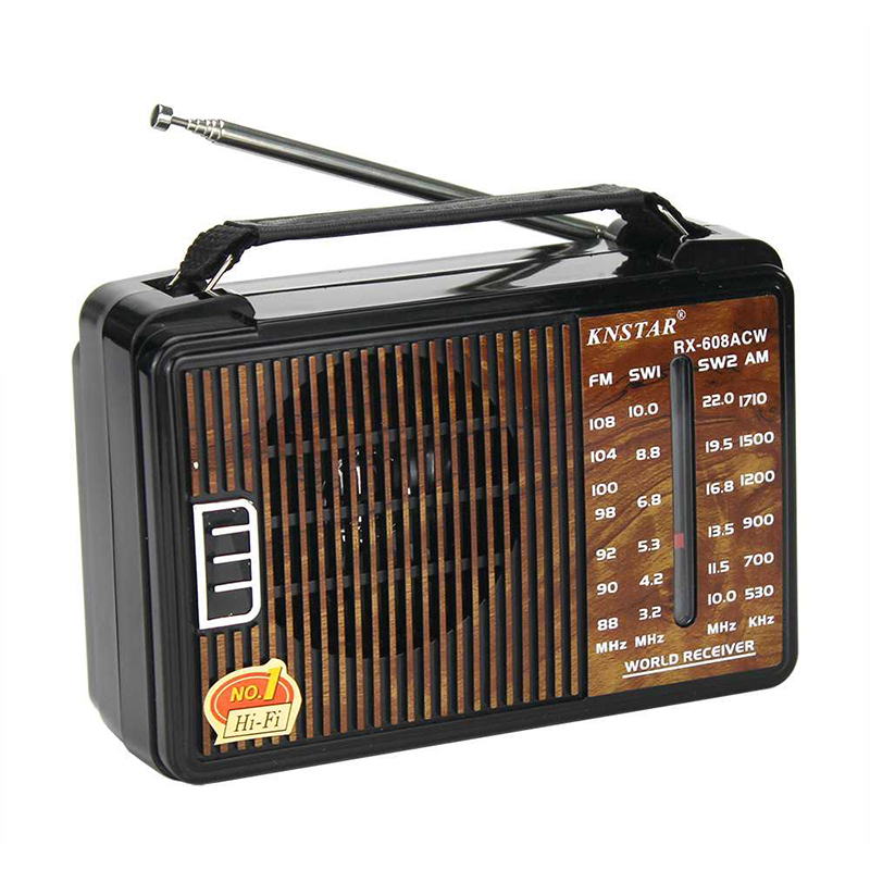 Đài radio nghe FM KNSTAR RX-608ACW 4 Băng tần Hàng Chính hãng