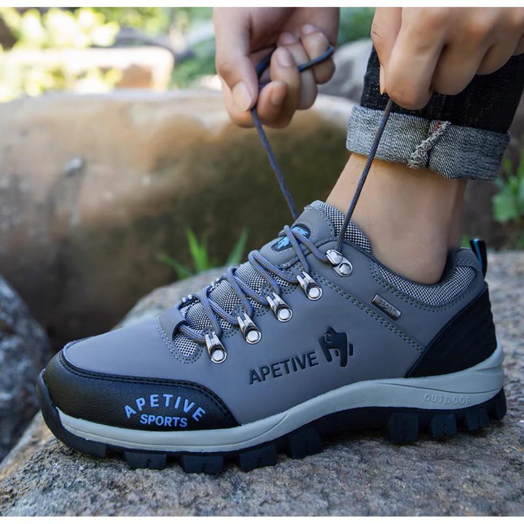 giày thể thao nam (sneaker) - giày nam leo núi OUTDOOR,chống thấm nước,siêu bền, đi phượt, trekking, đi địa hình