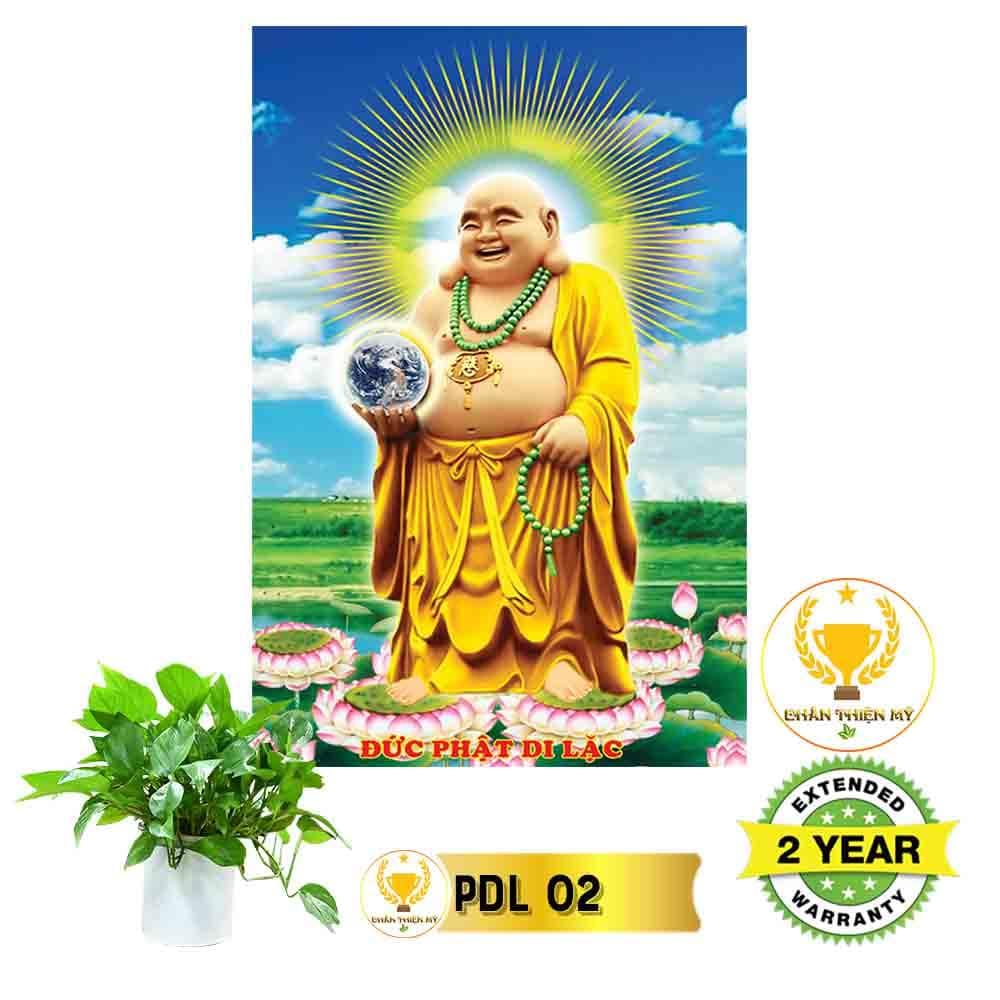 Tranh Phật A Di Đà có khung_DLK01