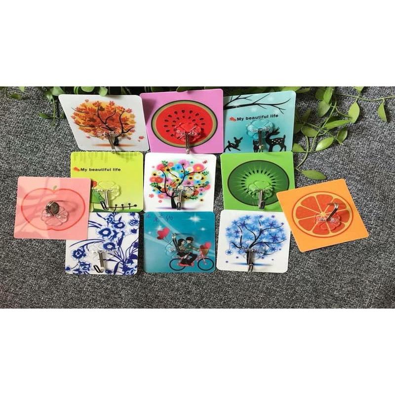 Sỉ 10 Móc Dán Tường 3D