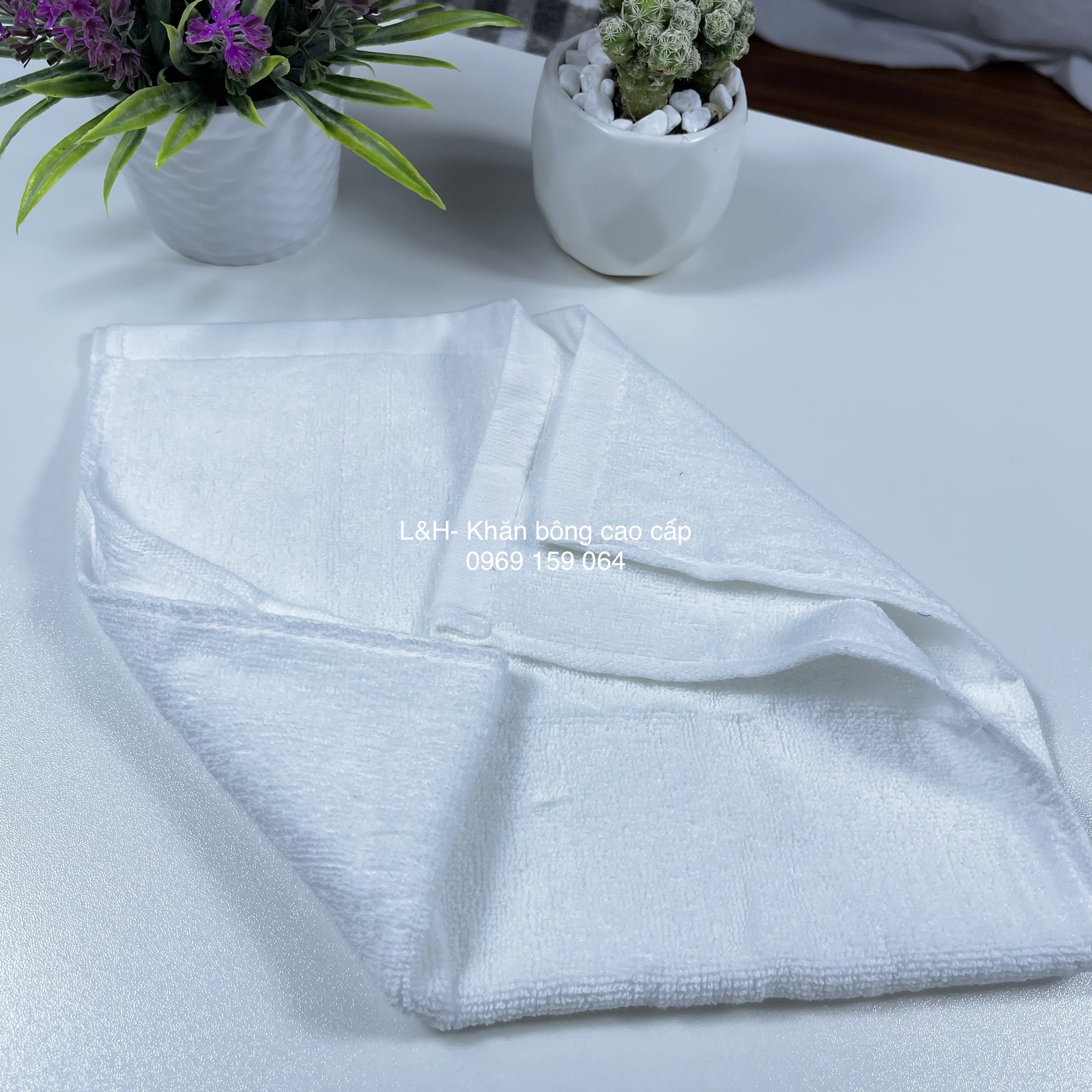 Khăn mặt màu Tân Thịnh, kt 30x50cm