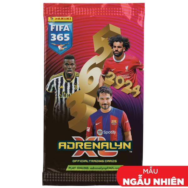 Túi Sưu Tập Thẻ Hình Cầu Thủ Panini FIFA 365 Adrenalyn 23/24 XL - Soccer Cards Booster Pack (6 Card Ngẫu Nhiên/Túi)(Mẫu Sản Phẩm Giao Ngẫu Nhiên)