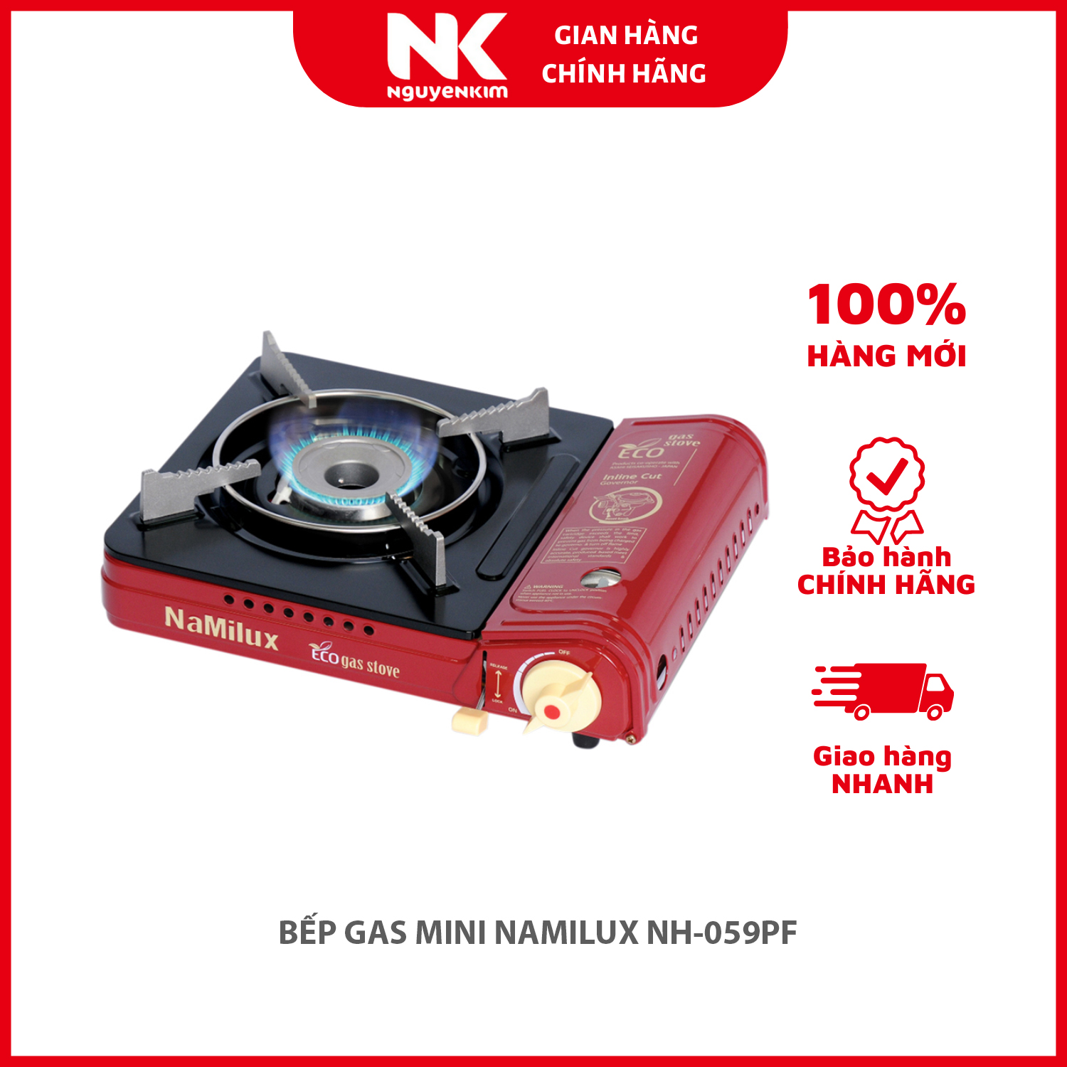 BẾP GAS MINI NAMILUX NH-059PF - Hàng chính hãng