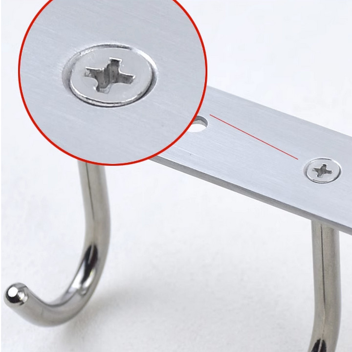 Móc Treo Dụng Cụ Dưới Tủ Bếp Nordic Germany Inox 304 - Home and Garden
