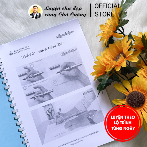 Dạy viết Nét Thanh Nét Đậm trong 7 Ngày