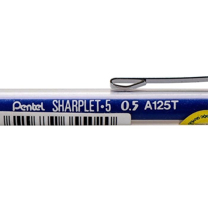 Bút Chì Kim Pentel A125T Kiểu Dáng Thân Trong| Trang Bị Đầu Tẩy| 2 Màu Vỏ