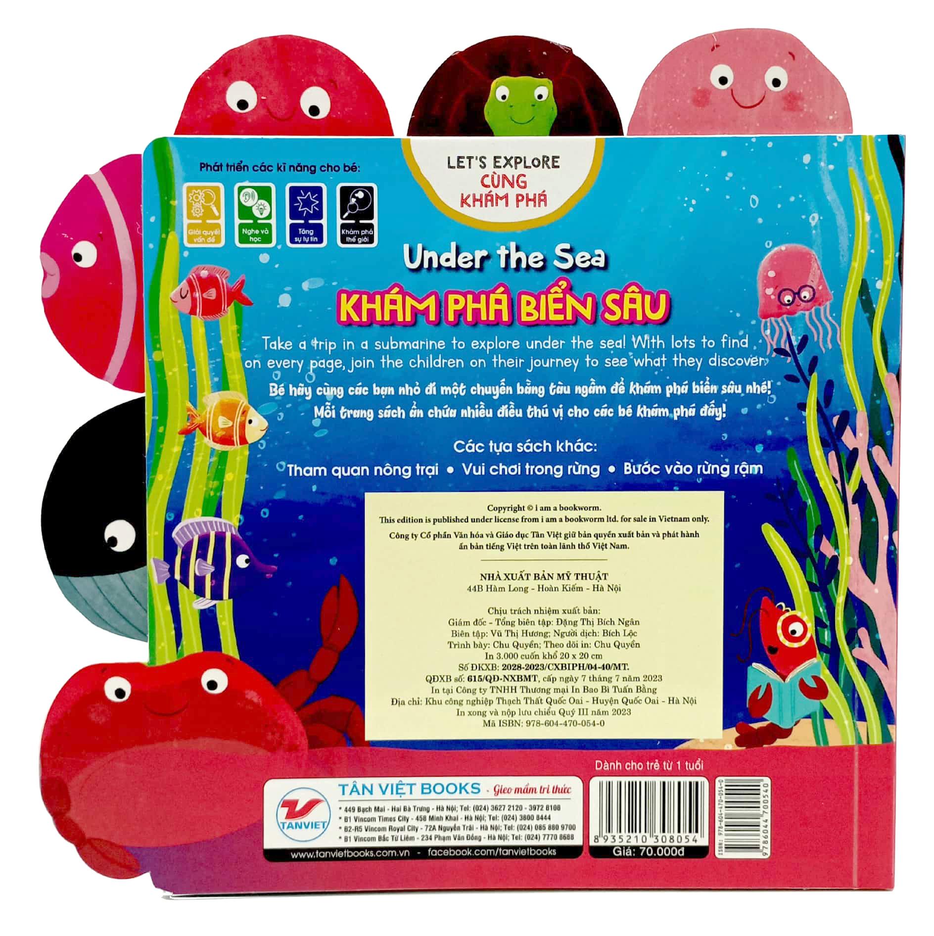 Cùng Khám Phá - Khám Phá Biển Sâu - Bìa Cứng