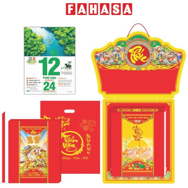 Lịch Bloc Cực Đại - Phong Cảnh Việt Nam - Bảng Treo Metalize - 25 x 35 cm - TĐ7