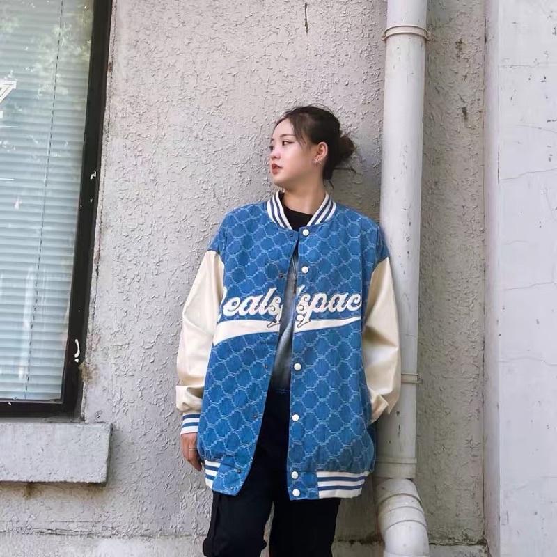 Áo Bomber Bóng Chày Dày Dặn Unisex Nam Nữ Oversize Dáng Rộng