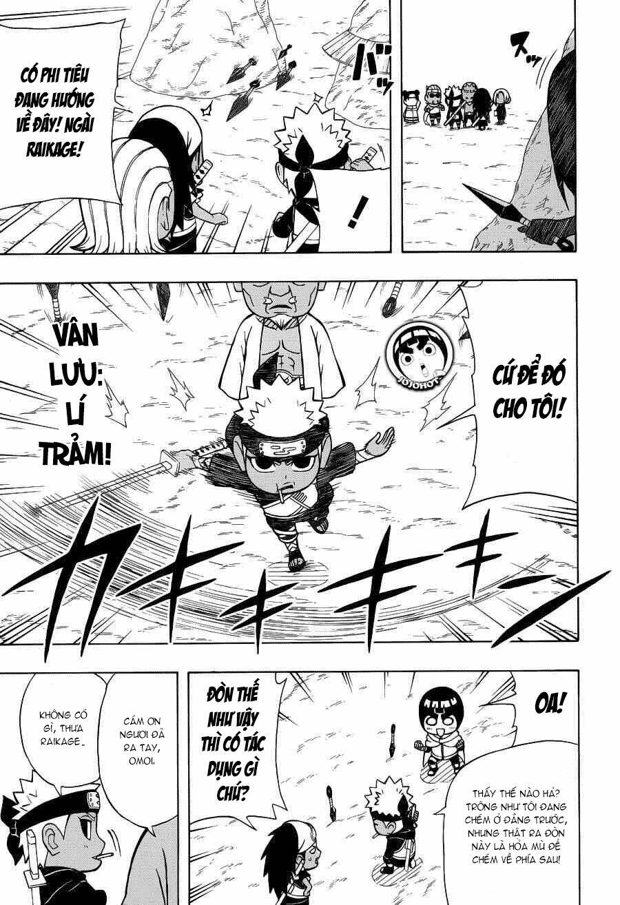 cửu vĩ hồ ly ngoại truyện rock lee chapter 18 10