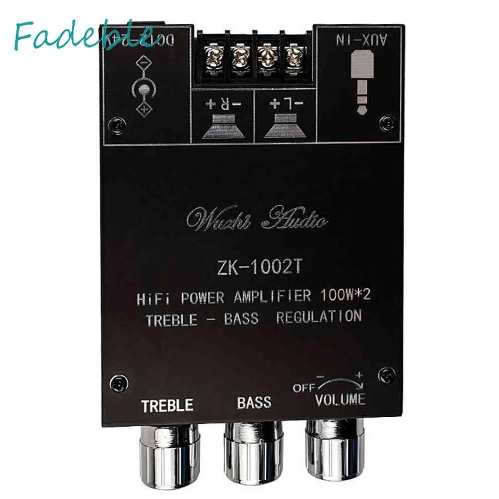 Bảng Mạch Khuếch Đại Âm Thanh ZK-1002T HIFI 2.0 Kênh 100Wx2 Chuyên Dụng