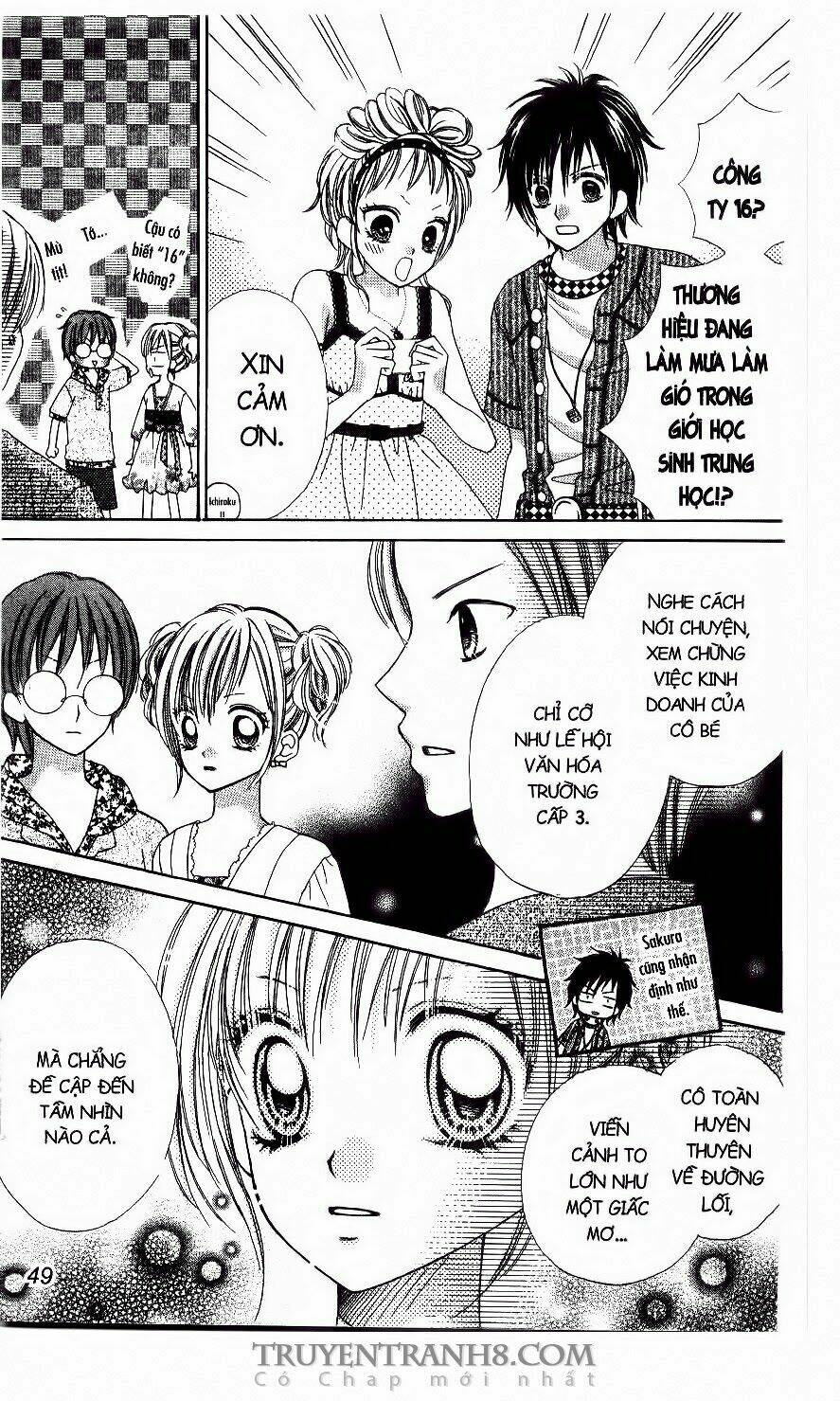 tiệm thời trang, love cotton chapter 8 18