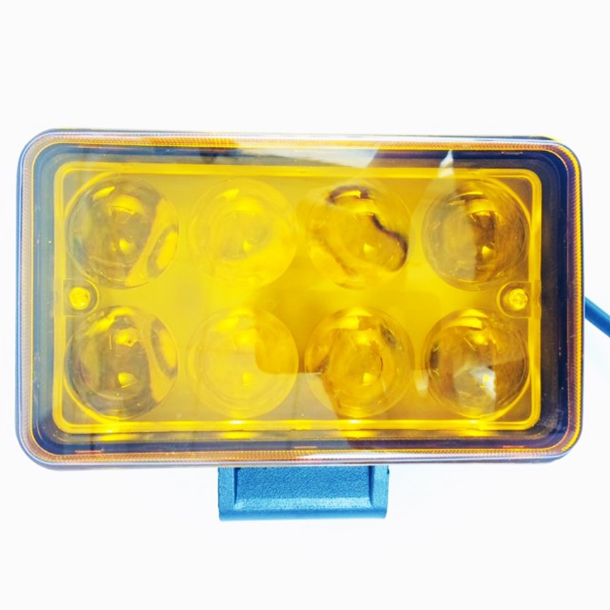 Đèn Trợ Sáng CYT Cảng 8 Bóng LED Pha Ánh Sáng Vàng Dành Cho Mô Tô, Xe Máy