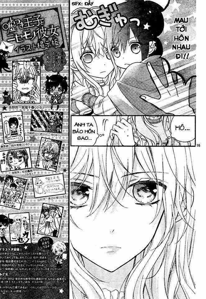 hoàng tử dối trá và bạn gái giả mạo chapter 18 19