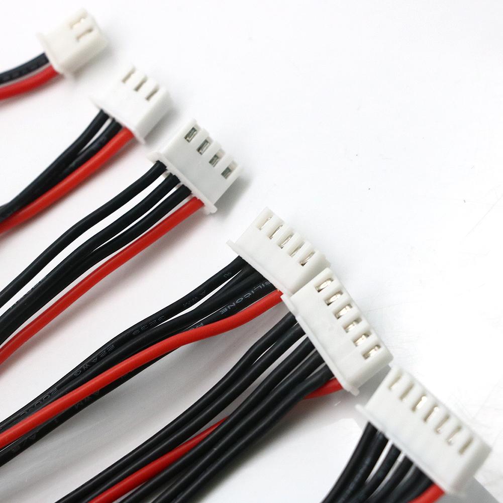 5 Cái/lốc JST-XH 1S 2S 3S 4S 5S 6S 20Cm 22AWG Lipo Cân Bằng Nối Dài Dây Sạc Cáp Dẫn Dây Cho RC Sạc Pin Lipo Màu Sắc: 4S