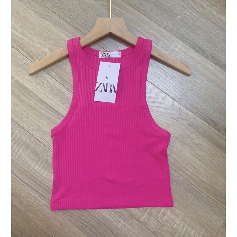 Áo Ba Lỗ ZRA màu Hồng Sen Hot Hit
