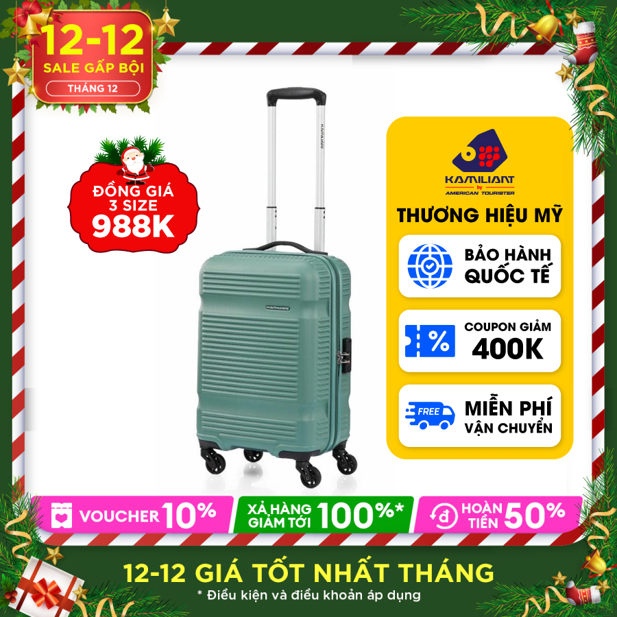 [ TIKI TRỢ GIÁ ]Vali kéo Liniar KAMILIANT  BY AMERICAN TOURISTER - MỸ sản phẩm chính hãng bảo hành quốc tế