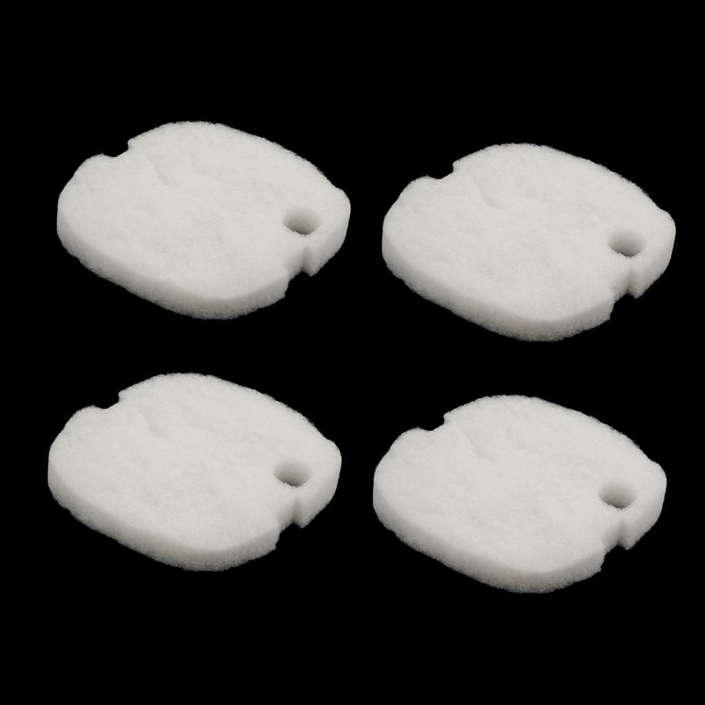 4Pcs Fish Tank External Filter Bucket Replacement Filter Cotton Replacement Filters Keeps Water Clear