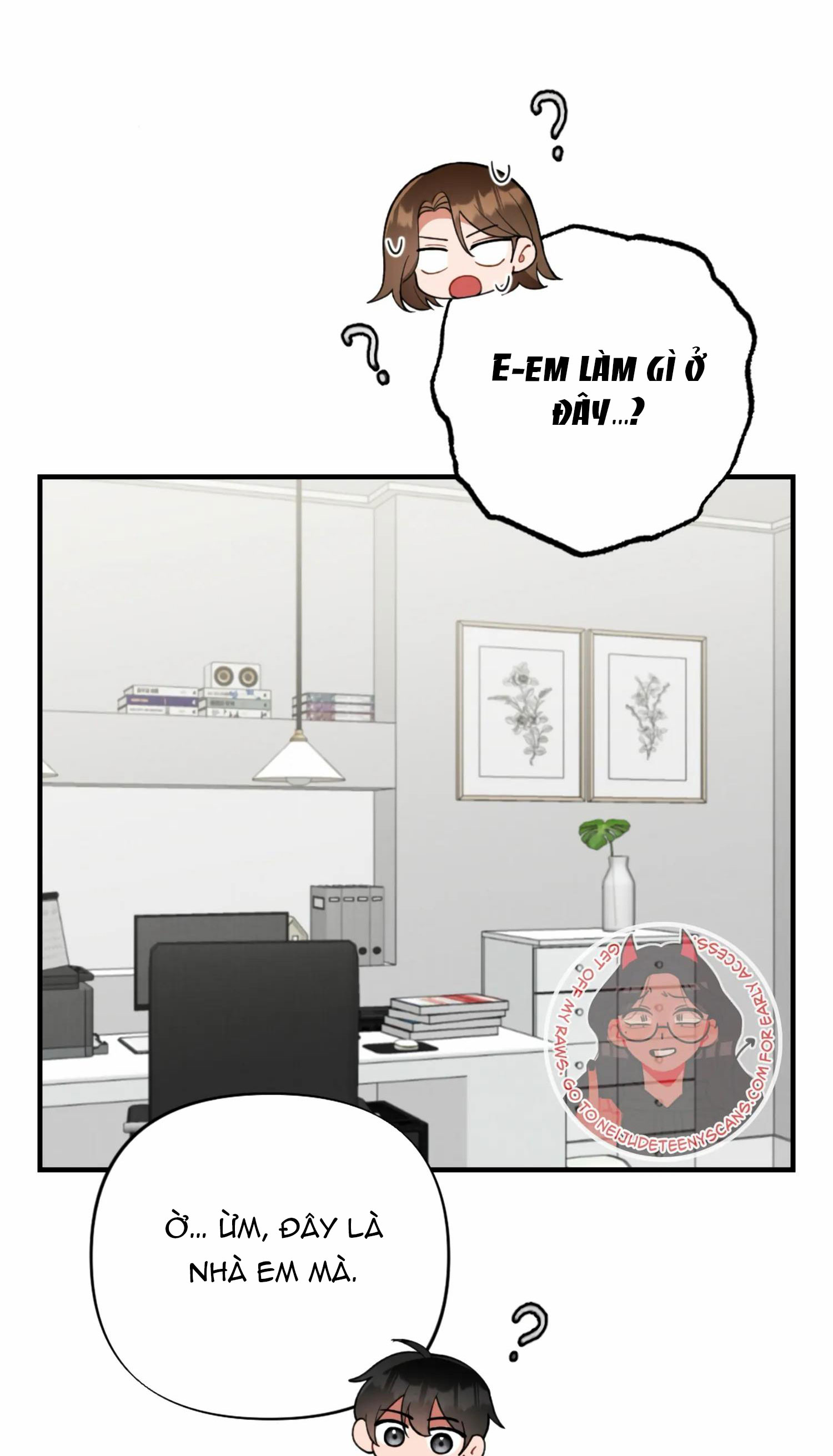 [18+] bạn của em trai không thể to như vậy! chapter 2.1 37