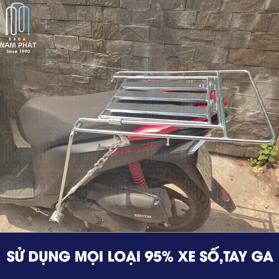 Baga chở hàng đổ xăng tiện lợi không cần tháo Nam Phát