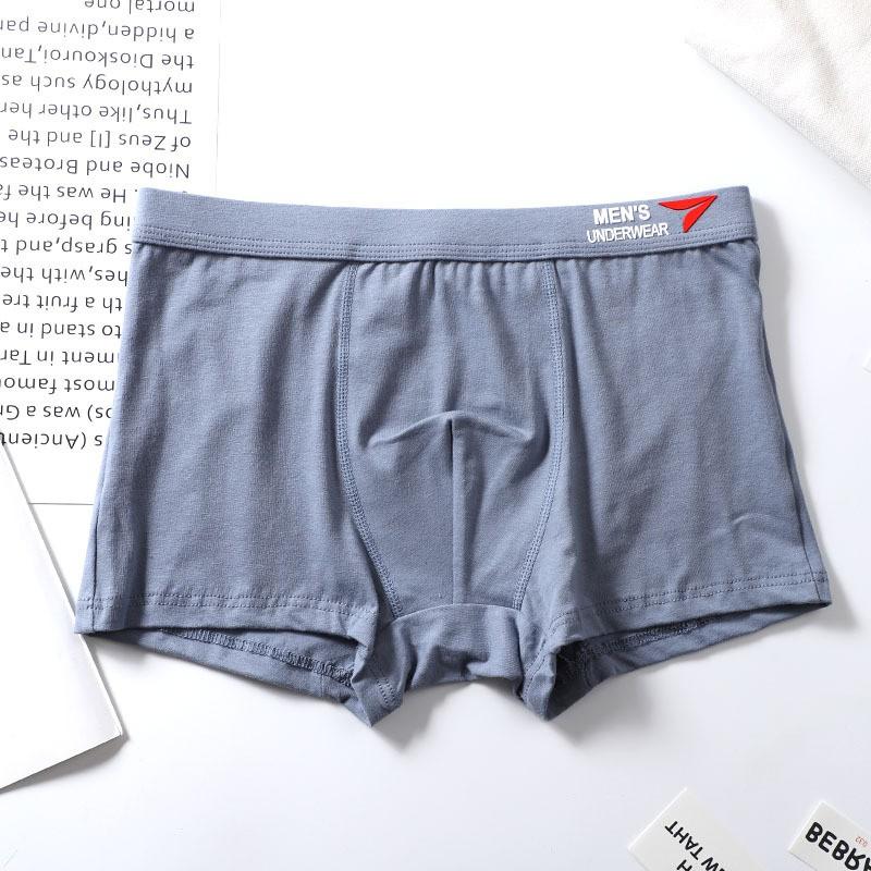 Hộp 4 quần lót nam boxer vải Cotton cao cấp Men's UnderWear