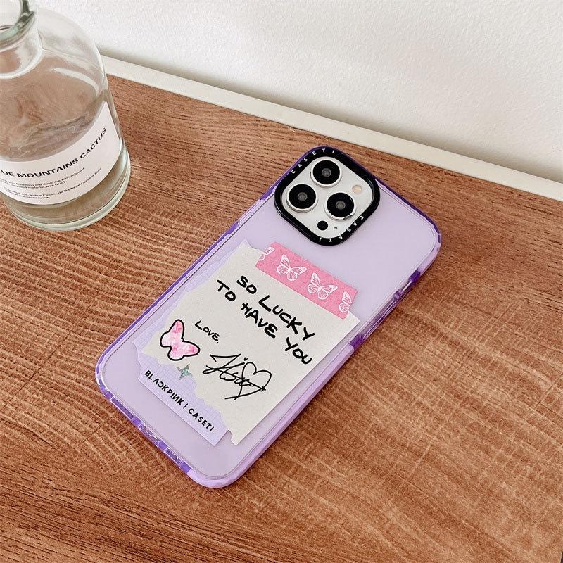 Ốp Lưng Silicon Cho Iphone 14 Pro Max / 14 Pro/ 13 Pro Max Họa Tiết Blackpink
