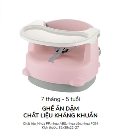 Ghế ăn dặm Richell Nhật Bản chất liệu kháng khuẩn | Baby