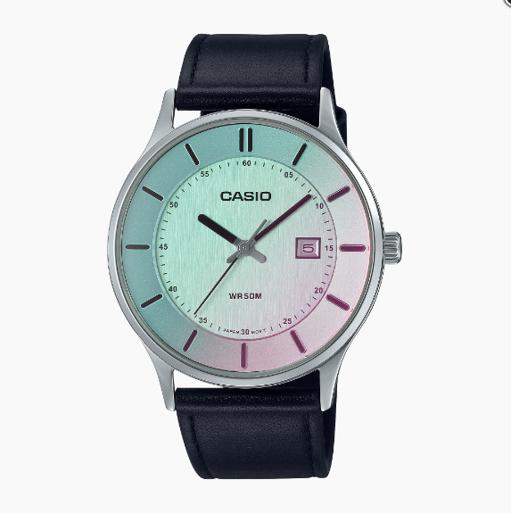 Đồng Hồ Casio Nam General Dây Da MTP-E605L