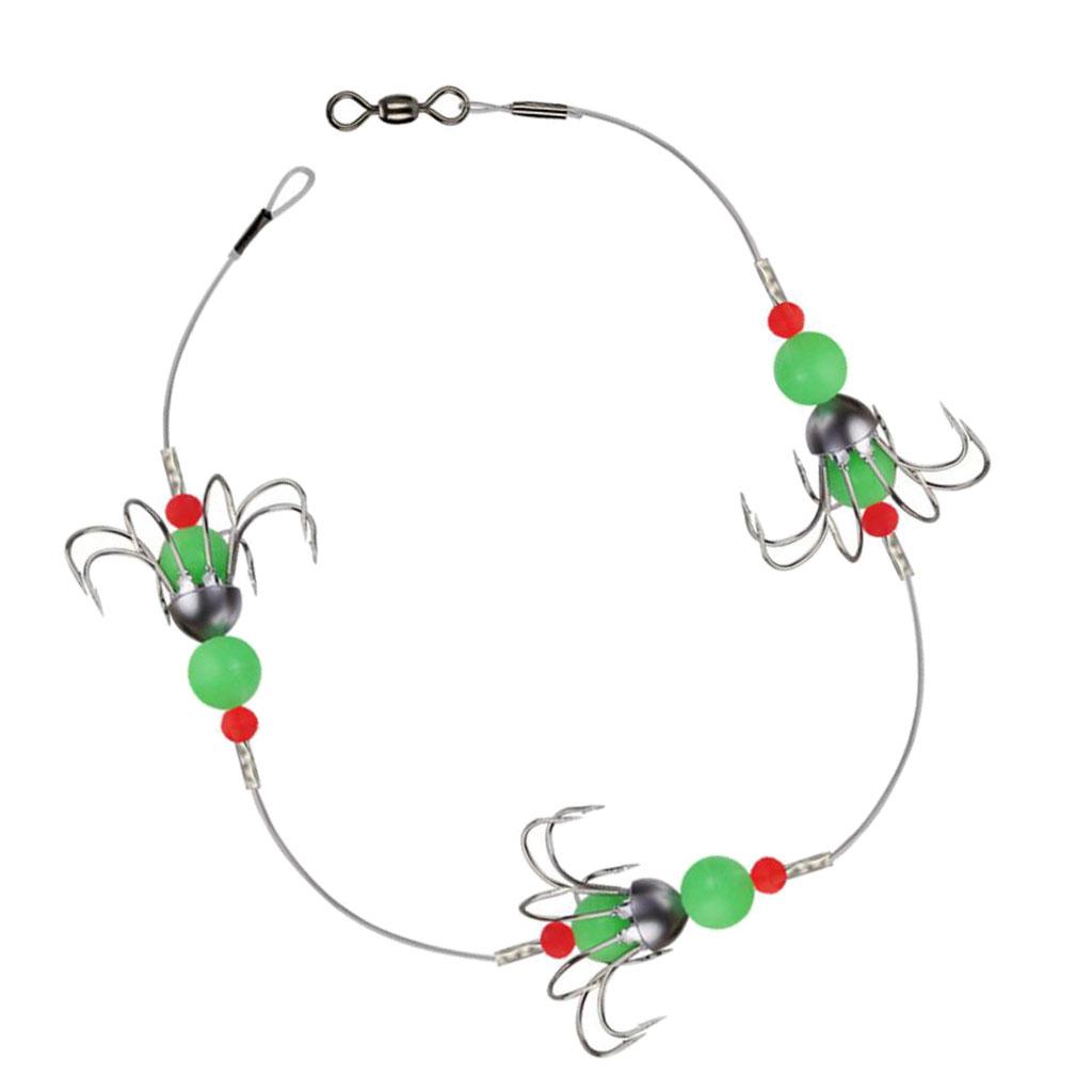 Glow Squid  Rig Fishing Squid  Hard   Hook