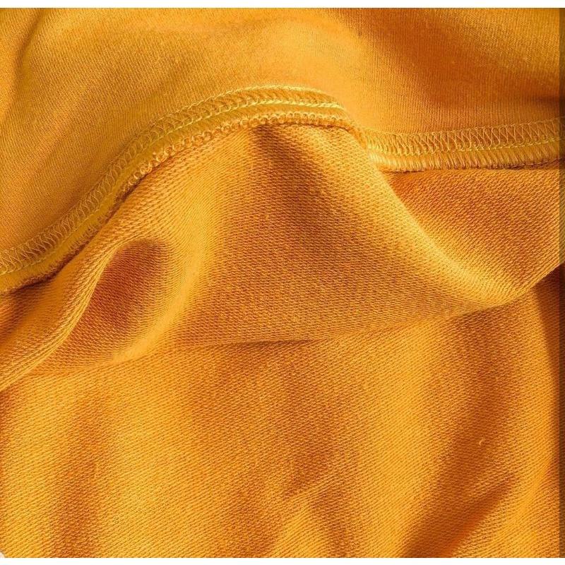 Áo sweater trơn vàng nghệ 100% cotton mềm mịn unisex ulzzang - ẢNH THẬT