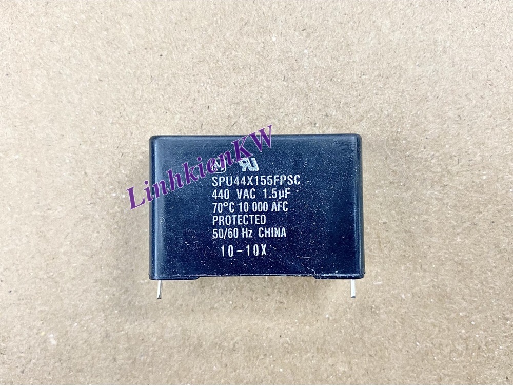 Tụ Quạt 1.5uf 440v chân kim cắm mạch mới chính gốc Pana 100%.