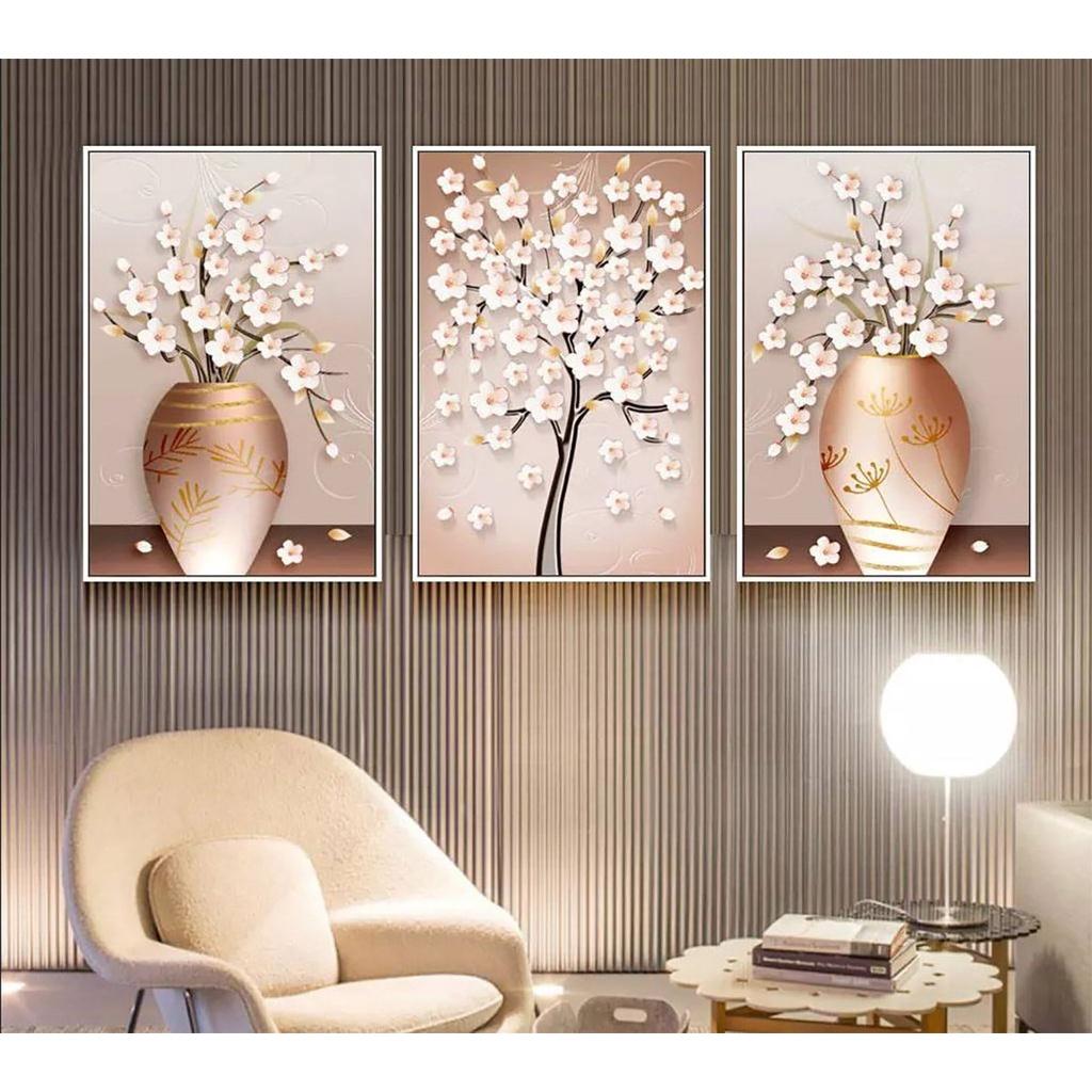 Tranh Nghệ Thuật - Tranh Treo Tường Bình Hoa Nghệ Thuật 04