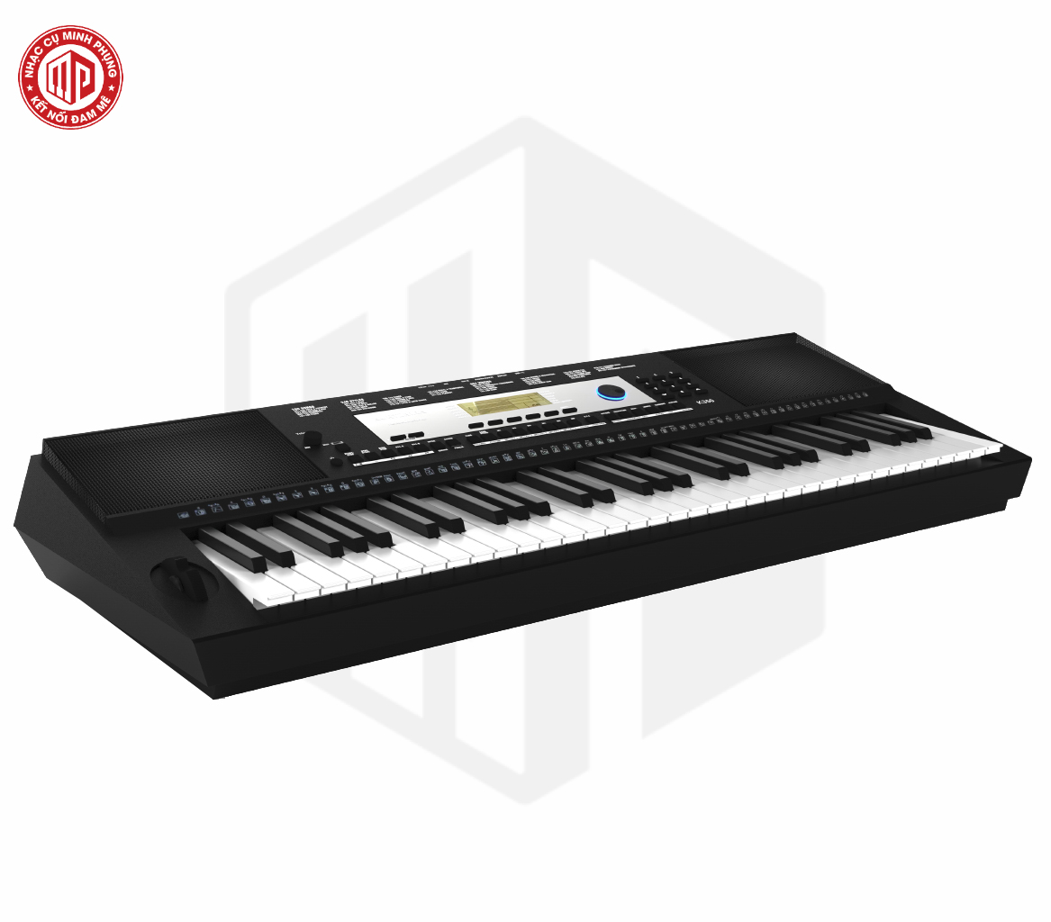 Đàn Organ điện tử/ Portable Keyboard - Kzm Kurtzman K350 - Best keyboard for Minishow - Màu đen (BL) - Hàng chính hãng