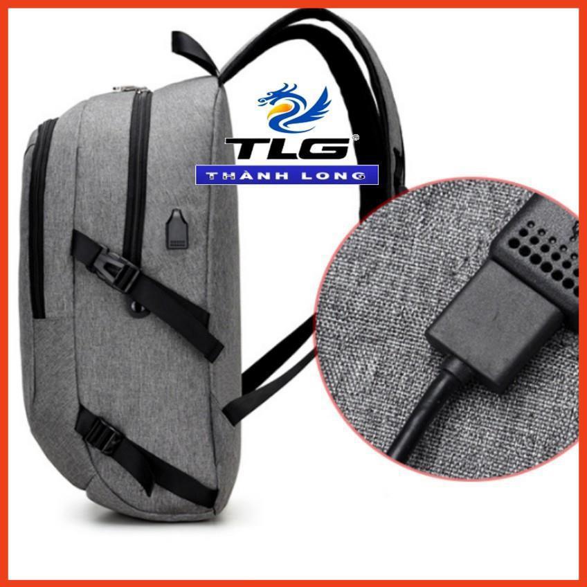 Balo TLG Nhập mã LONGTLG giảm 10% Balo thời trang kèm cổng sạc USB Đồ Da Thành Long TLG 208199