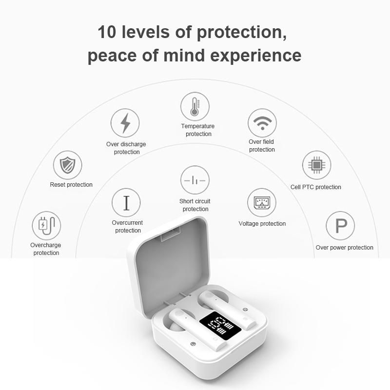 Không Khí 2S Tai Nghe Không Dây Bluetooth Tai Nghe TWS HIFI Chất Lượng Cao Chống Ồn Tai Nghe Chơi Game Cho Máy Tính Game Thủ tai Nghe Nhét Tai