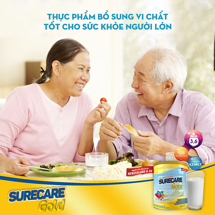 Sữa Surecare Gold 900g