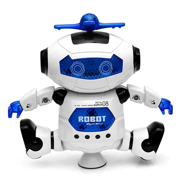 Đồ Chơi Robot Thông Minh Nhảy Múa Hát Xoay 360 Độ