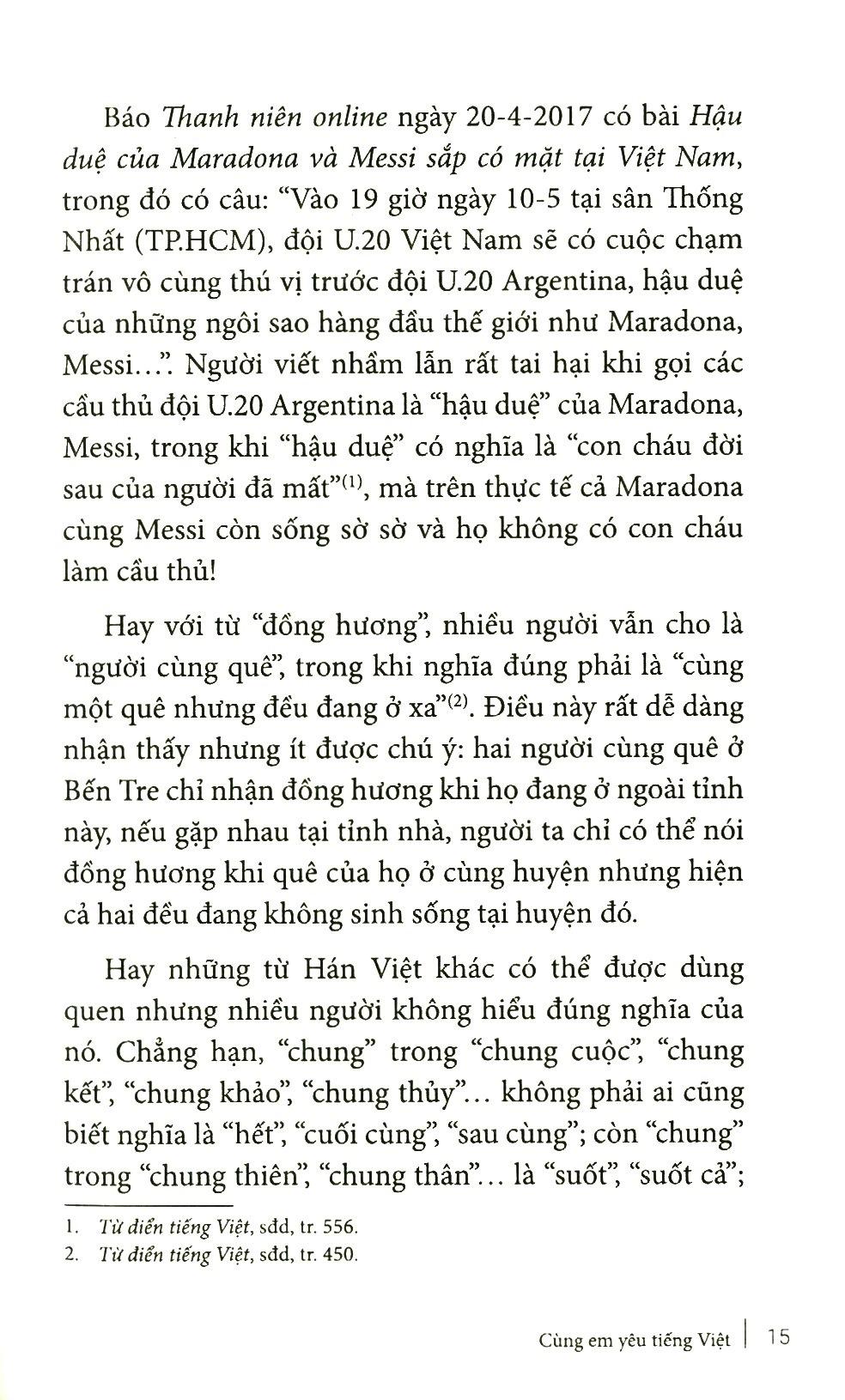 Cùng Em Yêu Tiếng Việt