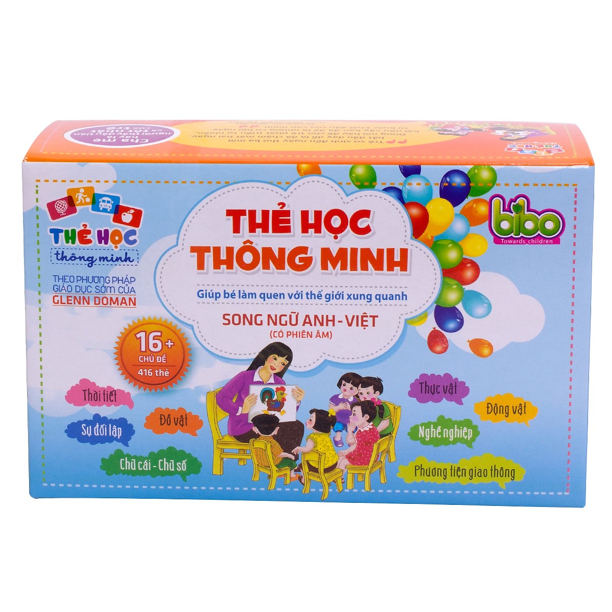 Combo 2 Bộ Thẻ Học Flashcard 16 Chủ Đề Và Bộ 60 Thẻ Giúp Trẻ Phát Triển Ngôn Ngữ - Giao Tiếp Chủ Đề Khi Nào