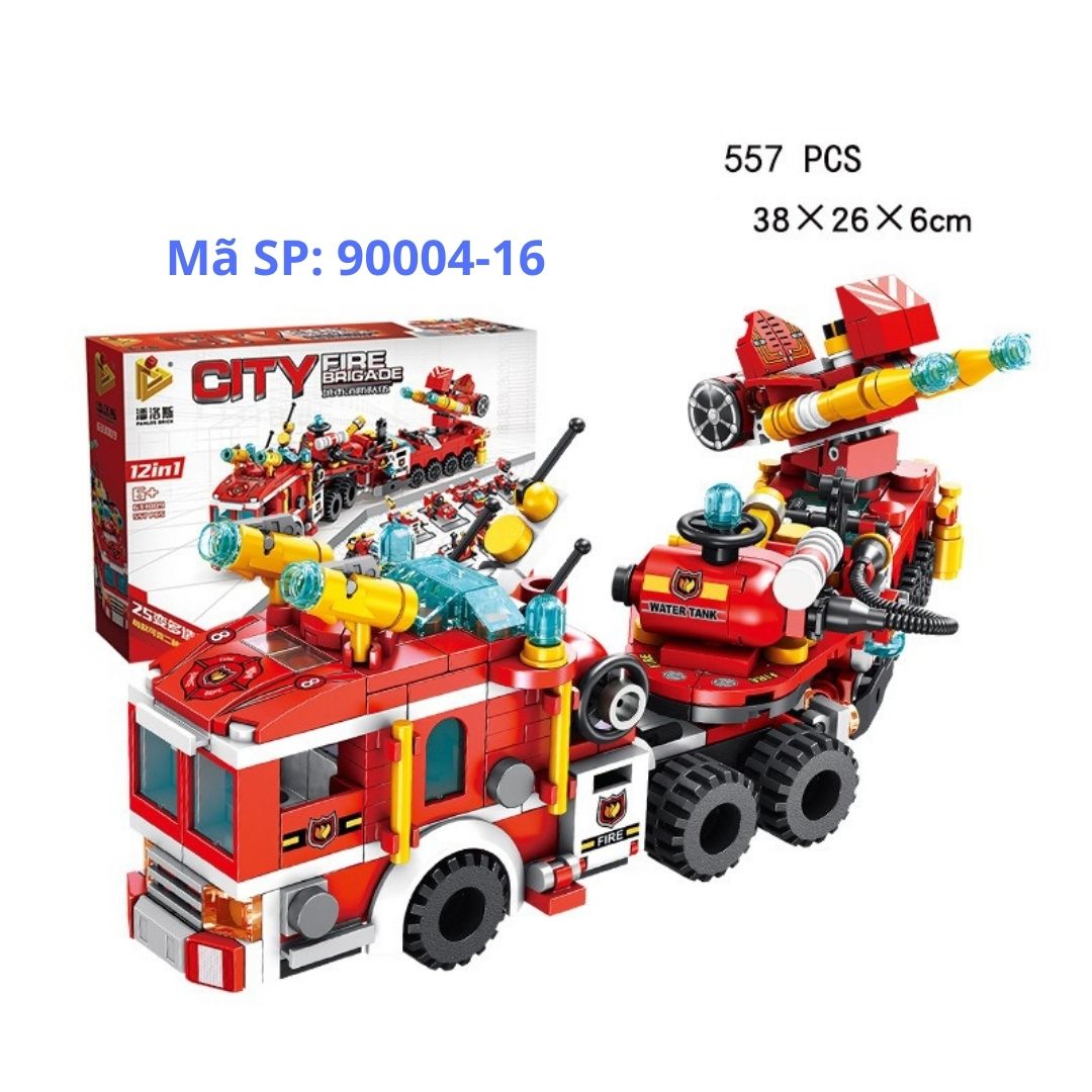Đồ chơi lắp ráp mô hình ô tô máy bay lâu đài người máy robot thông minh cỡ lớn EASYKIDS giúp trẻ phát triển trí tuệ