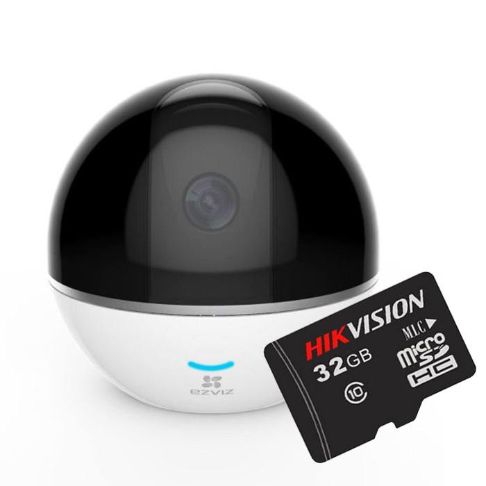 Camera IP Wifi Ezviz C6T CS-CV248 + Thẻ nhớ Hikvision 32GB - Hàng chính hãng