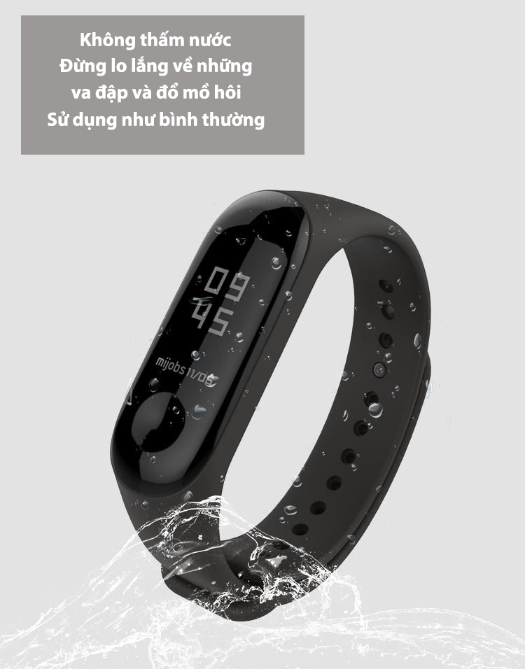 Vòng đeo thay thế cho Xiaomi Miband 3 / 4 nhiều màu lựa chọn