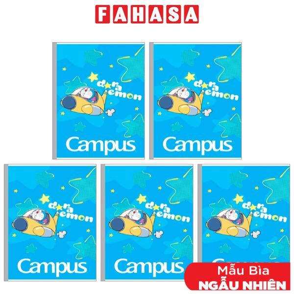 Combo 5 Tập Doraemon 4 Ô Ly 48 Trang ĐL 100g/m2 - Campus NB-BDFU48 (Mẫu Màu Giao Ngẫu Nhiên)