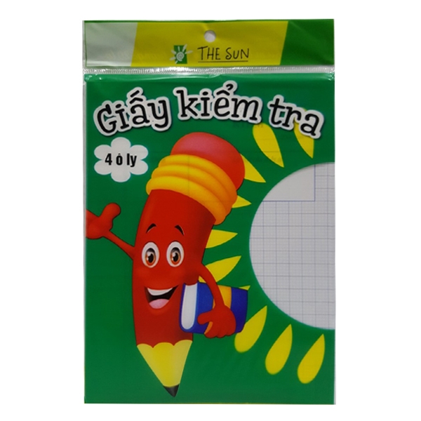 Bộ 3 Túi Giấy Kiểm Tra 4 Ô Ly (15.5x20.5 cm)