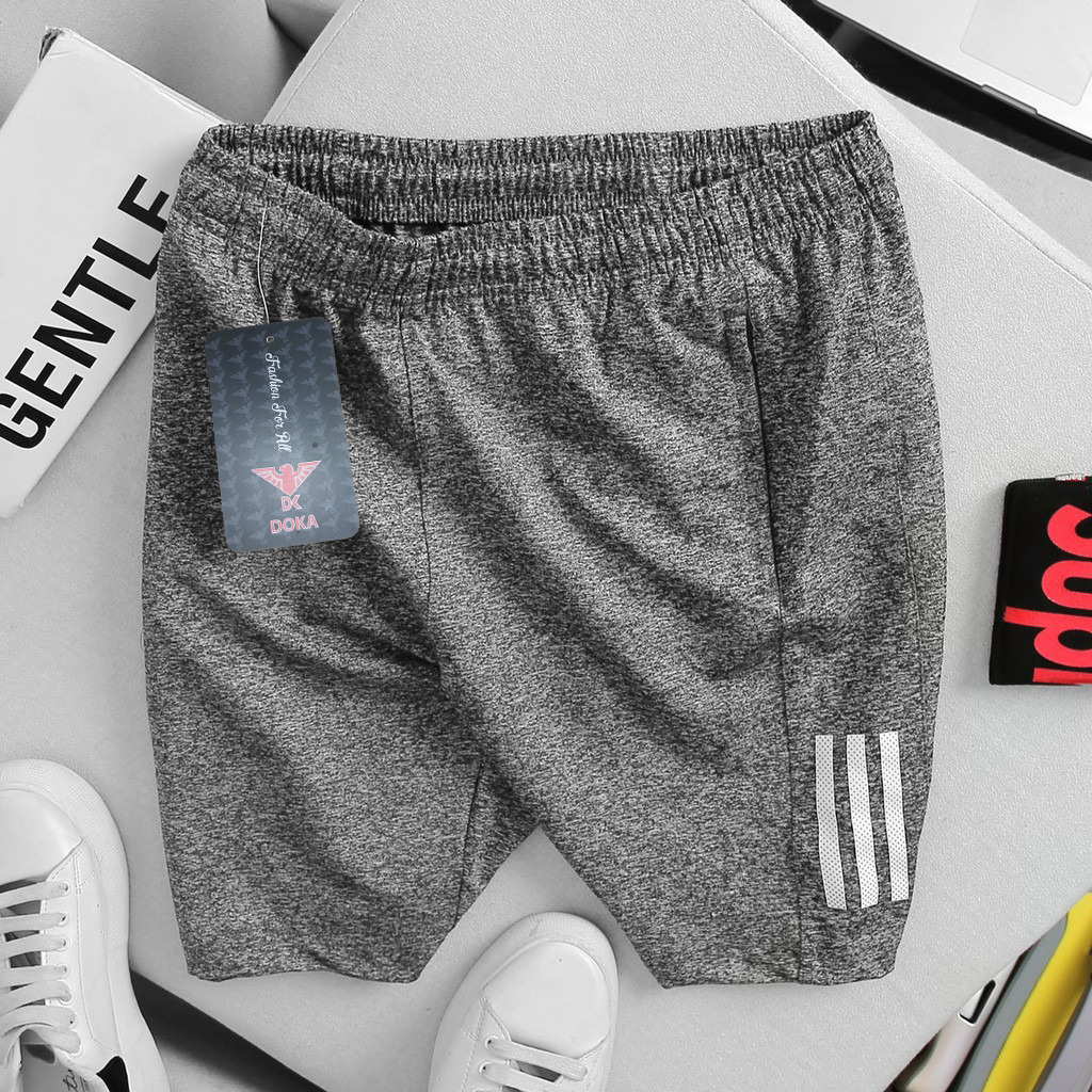 Combo 2 Quần shorts thể thao nam dạng sọt sport đùi chất thun lạnh 4 chiều cao cấp phù hợp tập gym hay mặc nhà màu trắng và đen DUI-P101