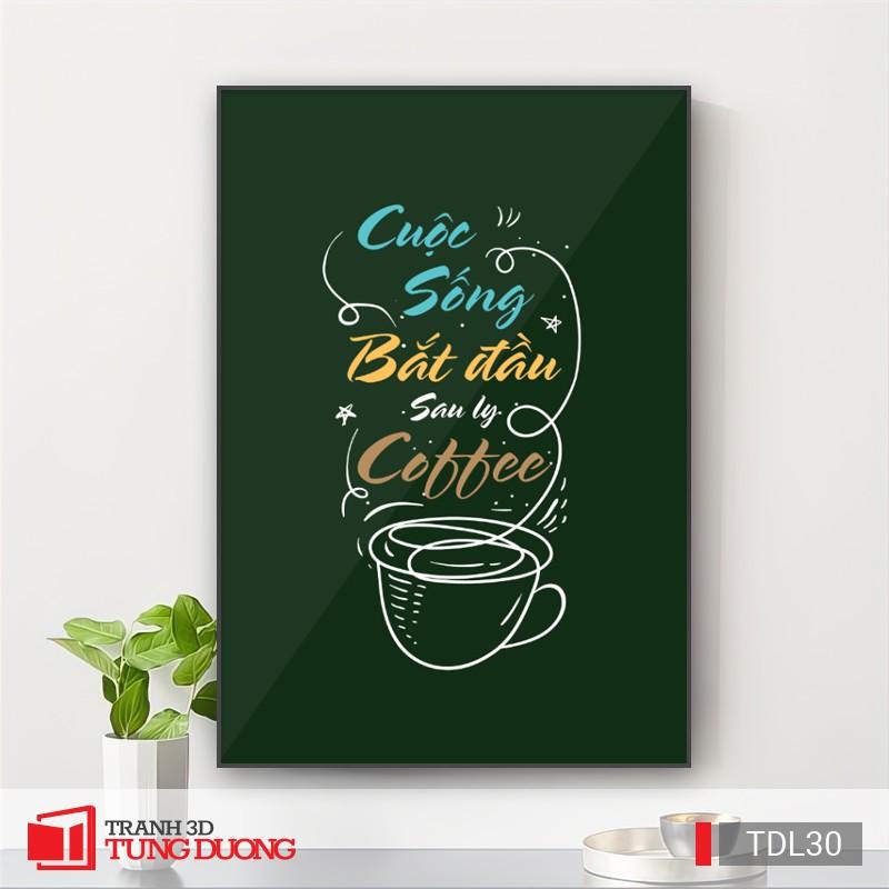 Tranh treo tường động lực văn phòng câu nói slogan truyền cảm hứng, tranh canvas trang trí DL21